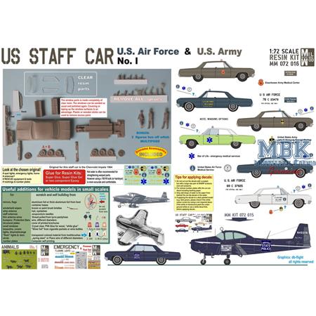 US Staff Car No. I U.S. Air Force & U.S. Army