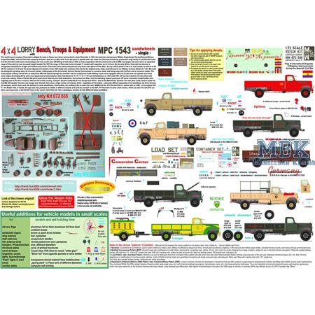4x4 Lorry MPC 1543