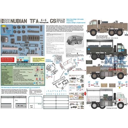 Nubian TFA 6x6 GS Truck General Service FV 14101