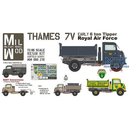 Fordson Thames 7V, 6 ton Tipper (RAF) early
