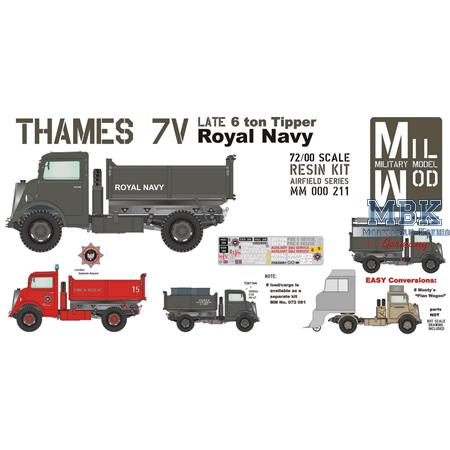 Fordson Thames 7V, 6 ton Tipper (NAVY) late