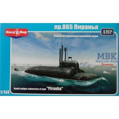 Soviet midget submarine Pr.865 "Piranha"