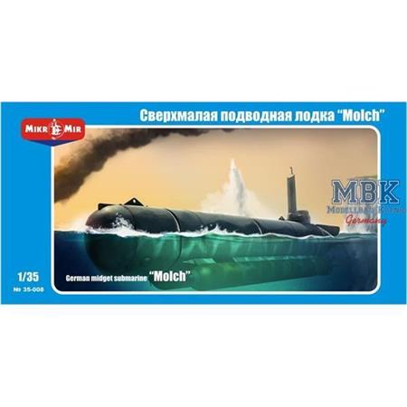 German midget submarine "Molch"