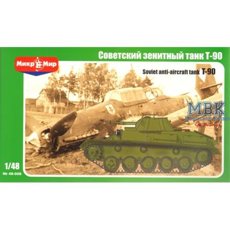 Soviet light tank T-90
