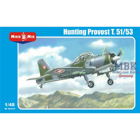 Hunting-Percival Provost T.51/53 armed vers.