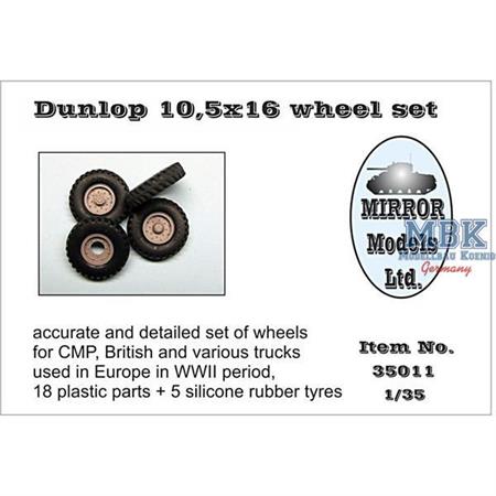 Dunlop 10,5 x 16 Wheel Set
