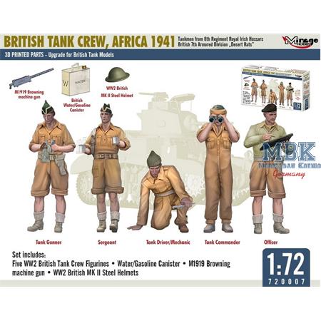 British Tank Crew, Africa 1941