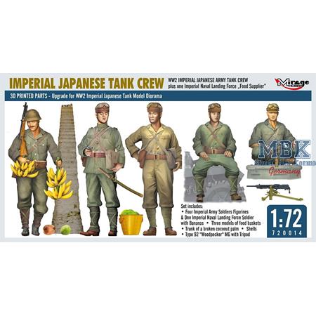 WW2 Imperial Japanese Army Tank Crew