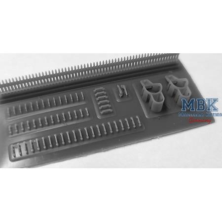 1/35 M3/M16 Light Guard&Door Handle&Strap Holder