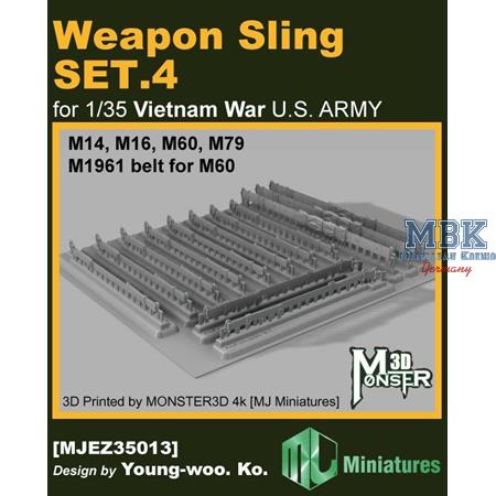 Weapon Sling Set.4 for VIETNAM War U.S. ARMY