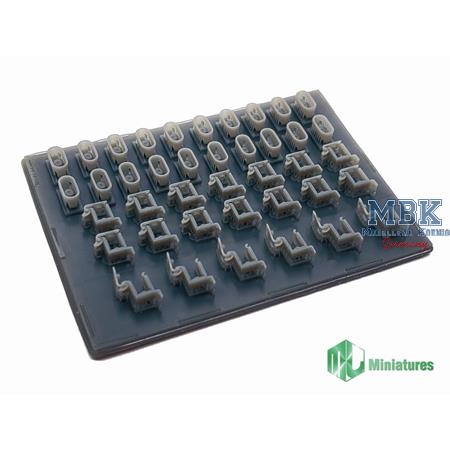 1/35 German Army Rifle holder Set for Halftrack