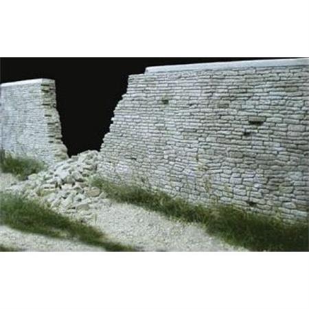 Steinmauer Nr. 1  zerstört  1:35