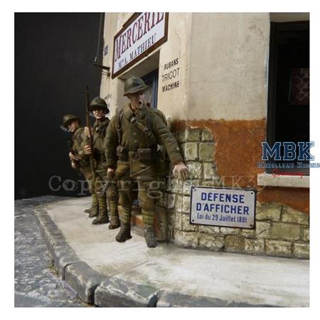 French Infantry - France 1940  3 Figures