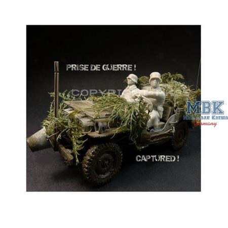 Deutsche Jeep Besatzung Ardennen / Capt. Jeep Crew