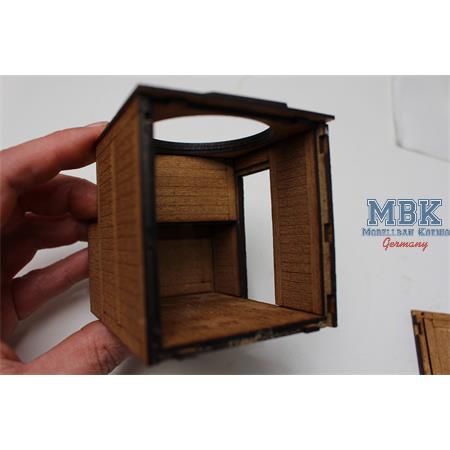 Holzbunker für Panther Turm / Wooden pillbox
