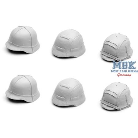 WWII German Helmet set A 1:16