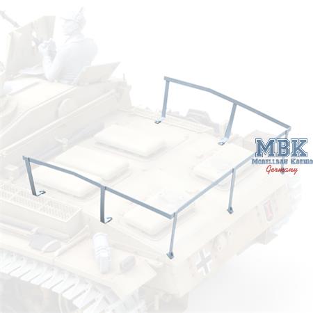 WWII German Stug III Stowage Guardrail 1:16