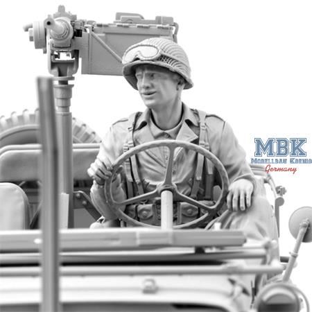 WWII U.S. Army 1/4 ton Utility Truck Driver (1:16)