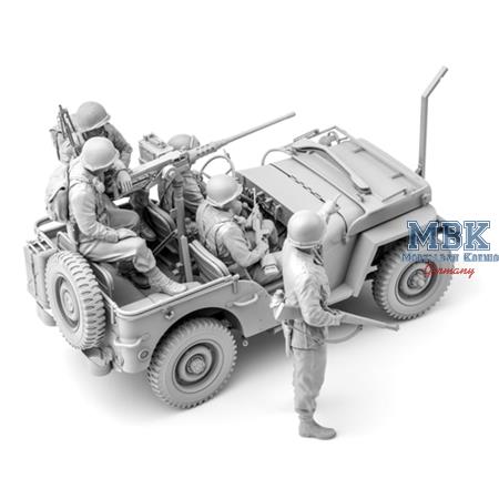 WWII U.S. ARMY Infantry and military police (1:16)