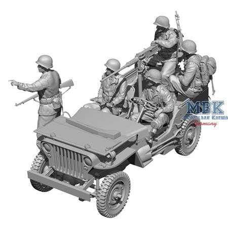WWII U.S. ARMY Infantry and military police (1:35)