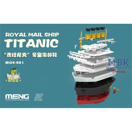 Royal Mail Ship Titanic (cartoonized model kit)