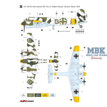Henschel Hs 129 B-2 - LIMITED EDITION