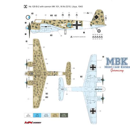 Henschel Hs 129 B-2 - LIMITED EDITION