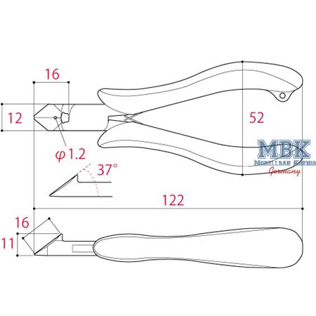 Diagonal Nipper TM11 (Seitenschneider)