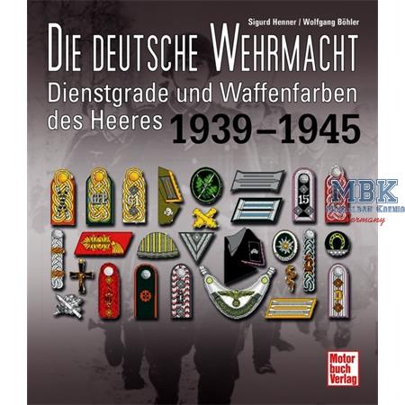 Die deutsche Wehrmacht - Dienstgrade & Waffenfarbe