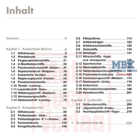 Dt. Kriegsschiffe - Spez.- & Sonderentw. bis 1945