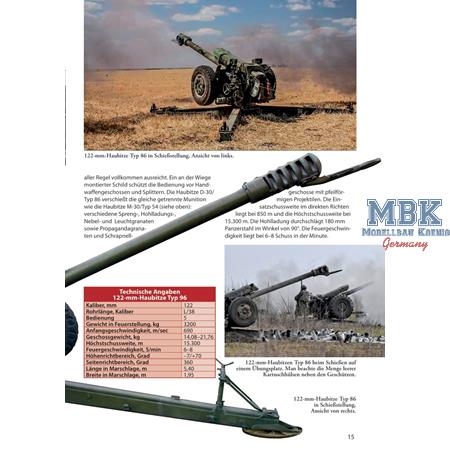 Waffen der Chinesischen Armee - Artillerie & Fla