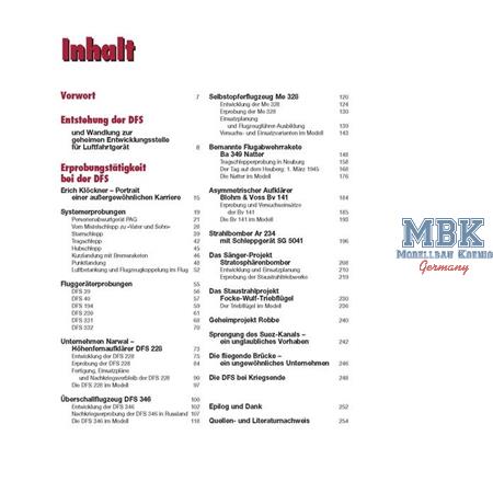 Geheimprojekte der DFS 1935 -1945