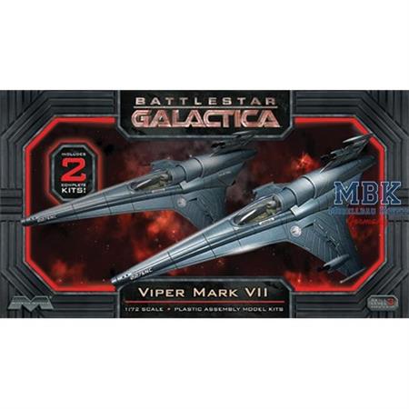 Battlestar Galactica Viper MKVII (2 Stück 1:72)