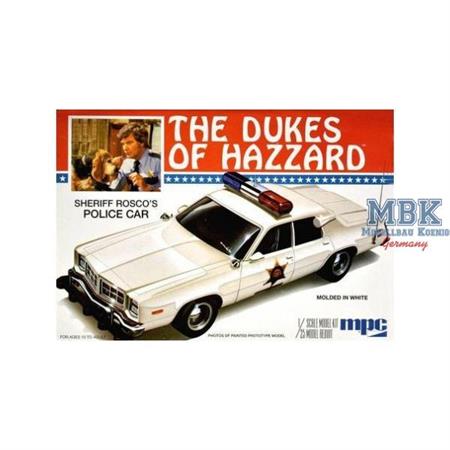 Roscoe's Dodge Monaco Police Car -Dukes of Hazzard