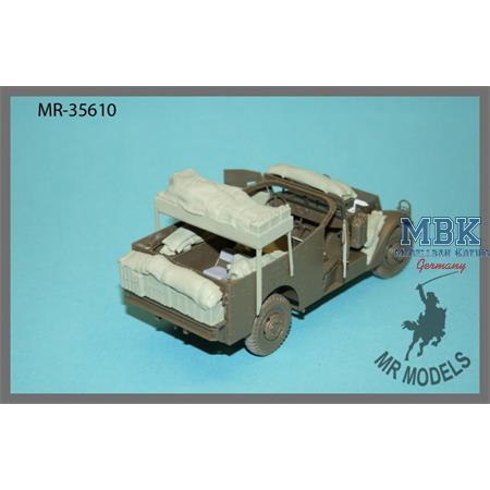 Gepäck und Ausrüstung M3A1 Scout Car British Canad