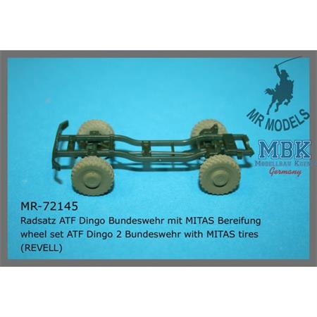 Radsatz / Wheels ATF Dingo Bundeswehr "MITAS"