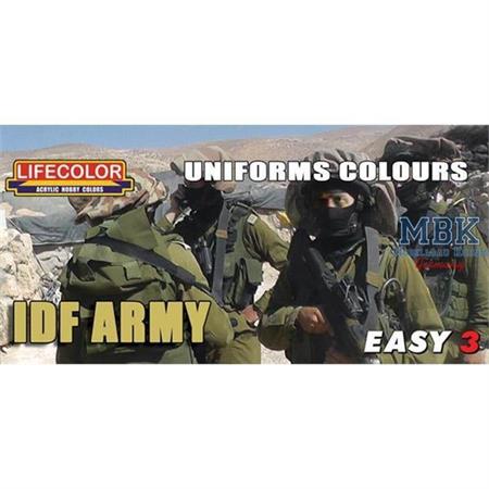 IDF Army Uniforms Farb Set