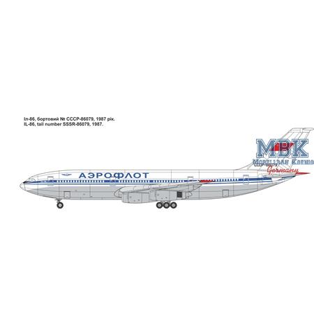 Ilyushin IL-86 wide-body airliner 1:72