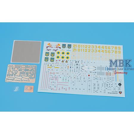 Mirage 2000-5F jet fighter (in ZSU service) Mirage 2000-5F jet fighter (in ZSU service)