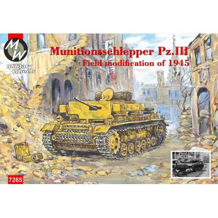 Munitionsschlepper Panzer III 1945