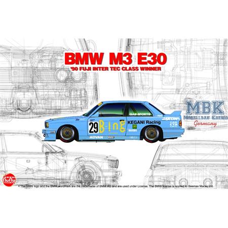 BMW M3 E30 ’90 Fuji Inter Tec Class Winner
