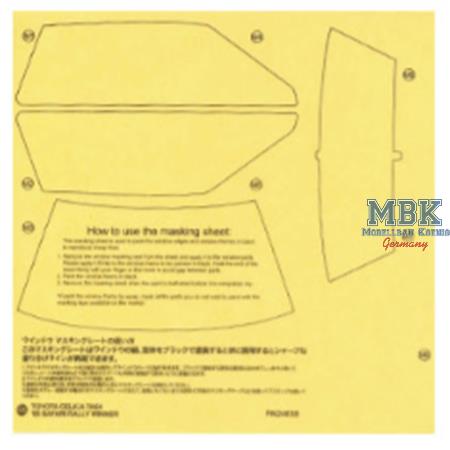 Toyota Celica TA64 1985 Safari Rally Winner