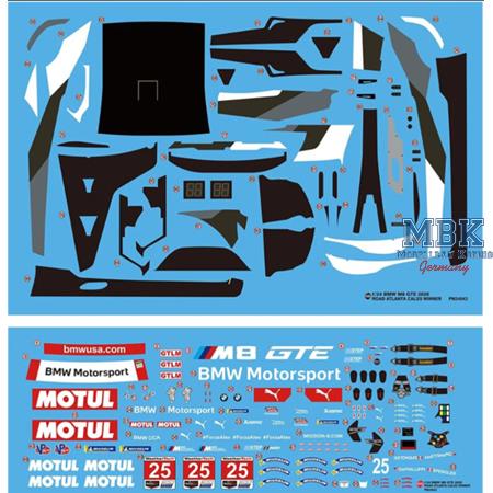 BMW M8 GTE 2020 Road Atlanta class winner