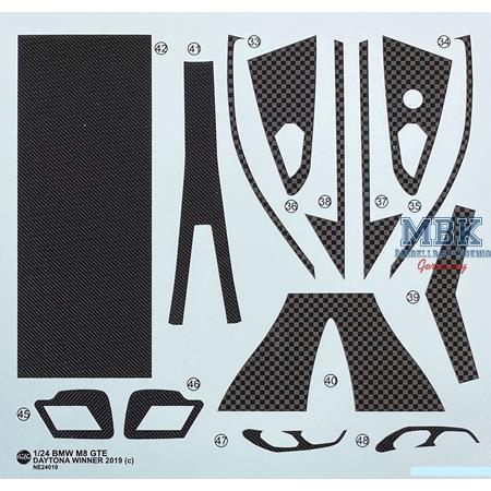 Detail up parts for BMW M8 GTE Daytona Winner