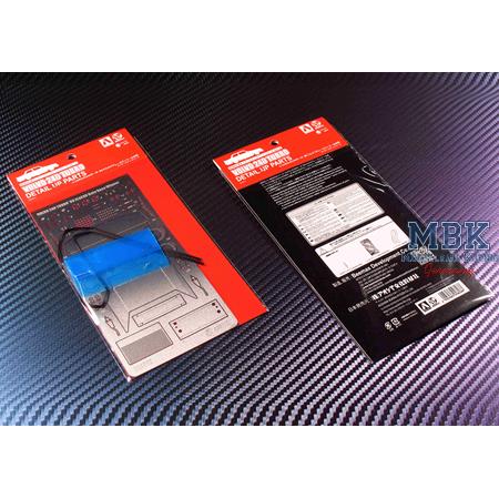 Detail up parts for Volvo 240 turbo ETCC 1986 vers