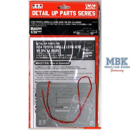 Detail up parts for Toyota Corolla Levin AE92