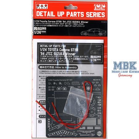 Detail up parts for Toyota Carina ST191 JTCC