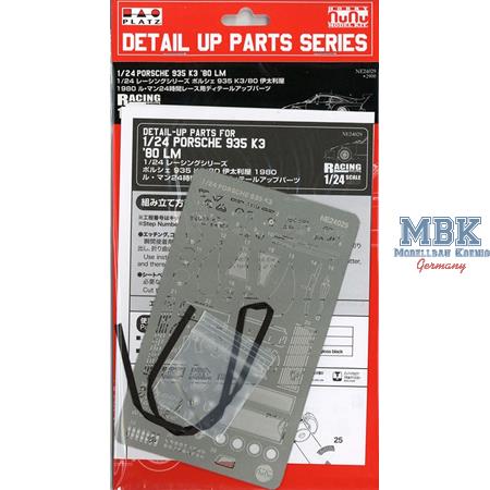 Detail up parts for Porsche 935 K3 LM1980