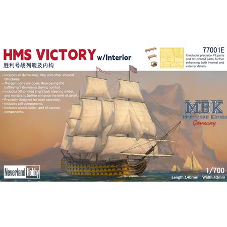 HMS Victory w/Interior