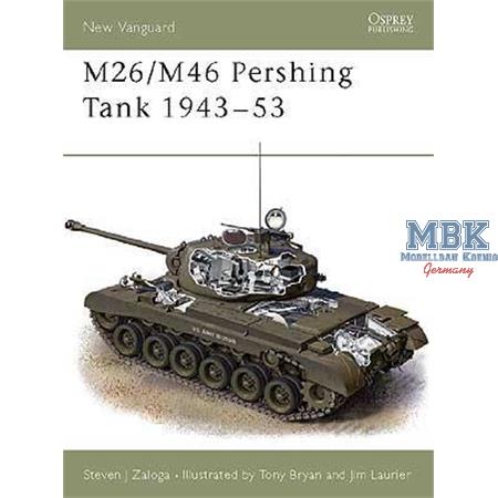 M26/ M46 Pershing Tank 1943–53